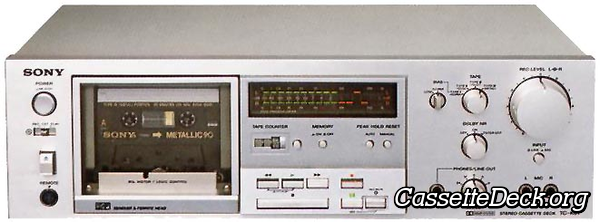 Sony TC-K61 Stereo Cassette Deck | CassetteDeck.org