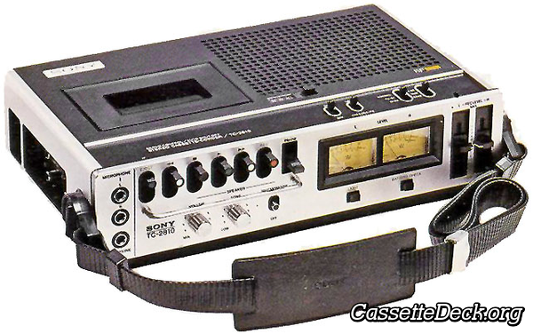 Sony TC-2810 Stereo Cassette-Corder | CassetteDeck.org