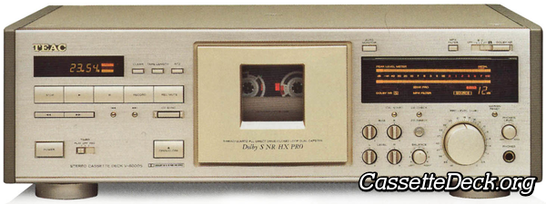 TEAC V-8000S Stereo Cassette Deck | CassetteDeck.org