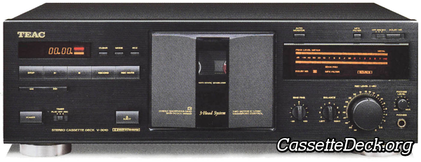 TEAC V-3010 Stereo Cassette Deck | CassetteDeck.org