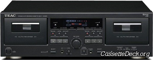 Pletina Doble Cassete Teac W-890R