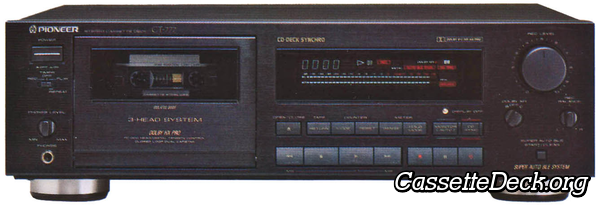 3er Set Riemen für Pioneer CT A7 und CT A7X Cassette Tape Deck  **NEU**