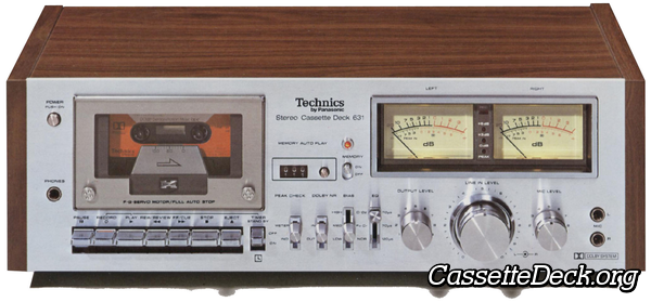 Technics Technics Model 631 Révisé Platine Cassette Tape 