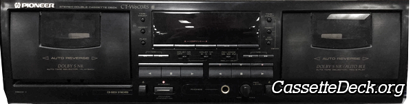 Pioneer CT-W603RS